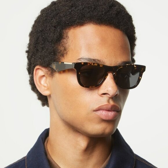 Burberry BE4426 300187 BRAND NEW Sunglasses Black Grey Square Unisex main image 9